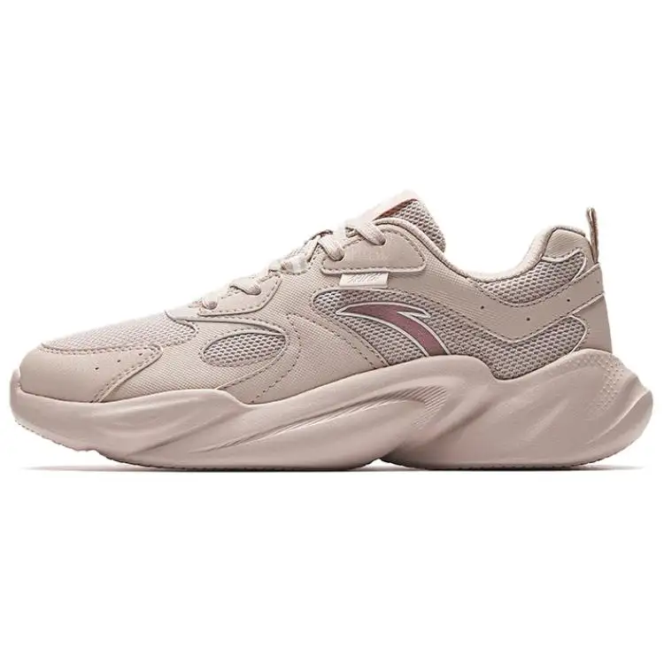 Anta Wear resistant And Lightweight Low top Casual Shoes Women's Lotus Gray