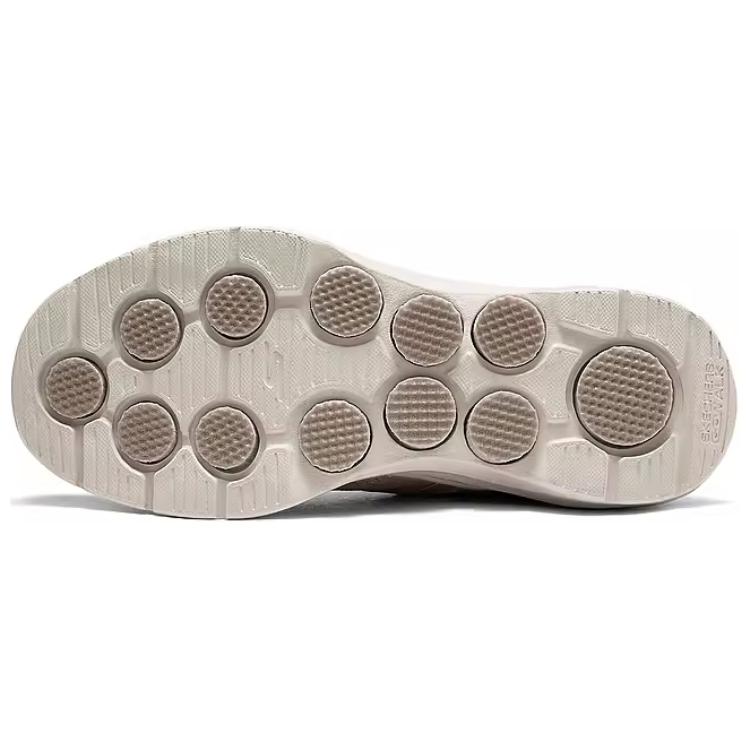 Skechers GO WALK 7 Abrasion Resistant Breathable Low top Casual Shoes Women’s Taupe