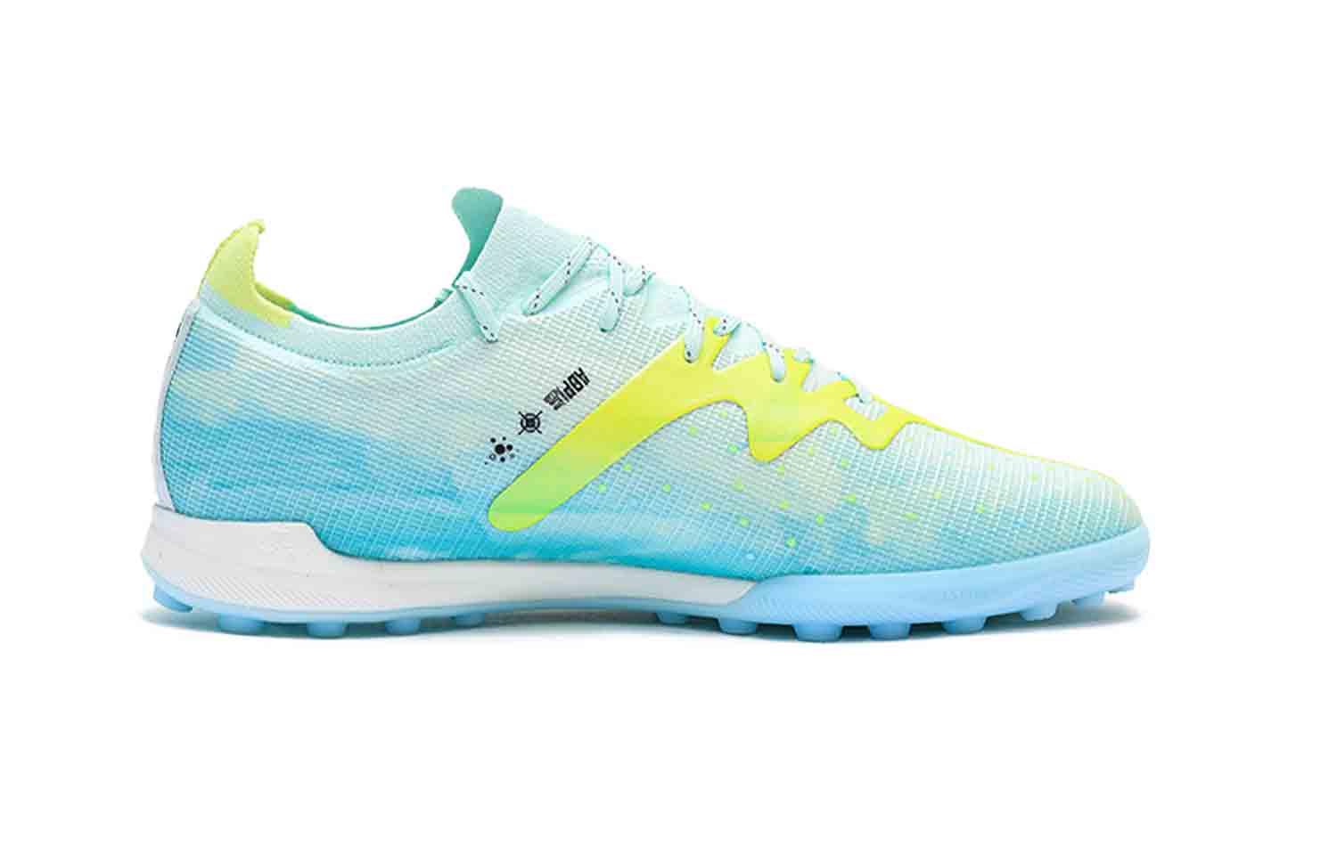 KELME Lightning 3.0 TF Turf Slip Resistant Abrasion Resistant Soccer Shoes Men’s Light Aqua Green