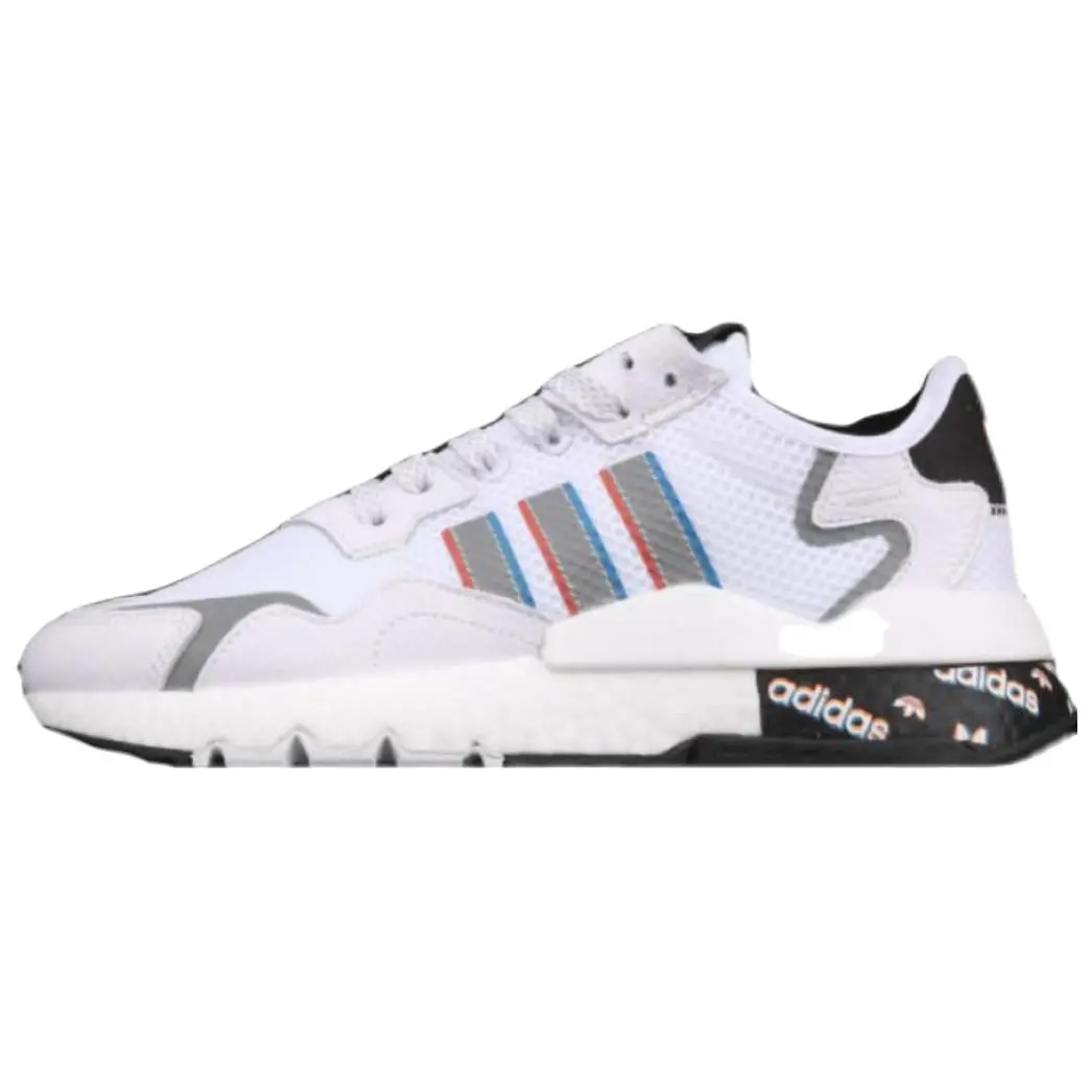 Adidas Originals Nite Jogger 'White Black Silver'