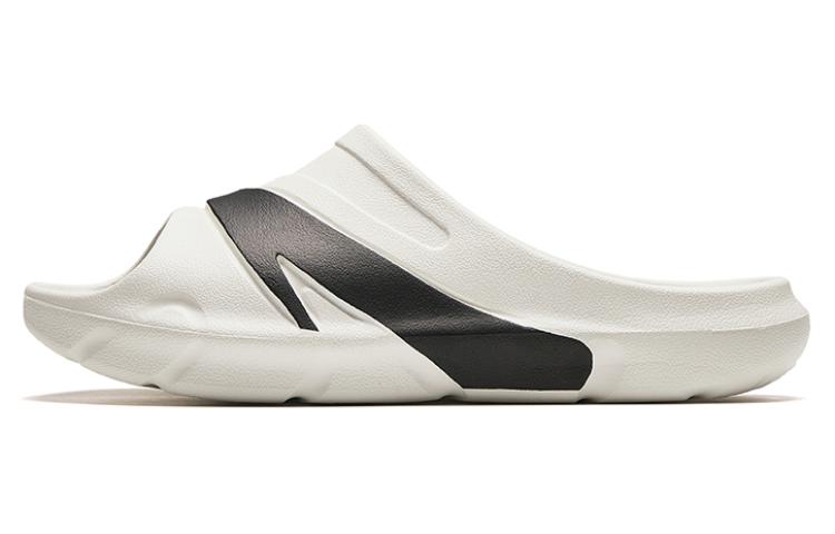Anta C37 Series Slide Slippers Women's Ivory White/Black