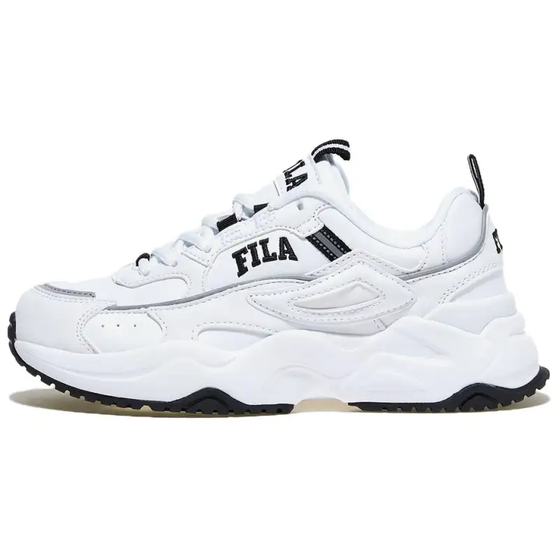 FILA Rayflide Tossud Cushioning, Wear Resistant Casual Shoes Women's White