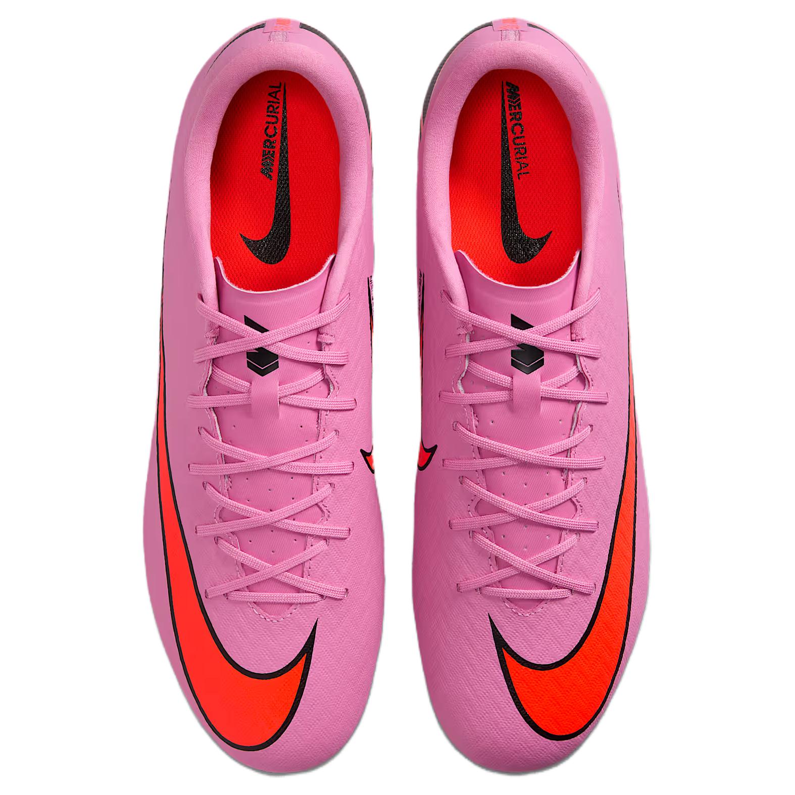 Nike Mercurial Vapor 16 Fashion Trend Slip Resistant Abrasion Resistant Soccer Shoes Unisex Pink