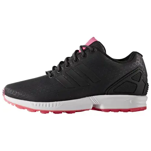 Adidas Originals ZX Flu Slip Resistant Abrasion Resistant Low top Casual Shoes Women's Black