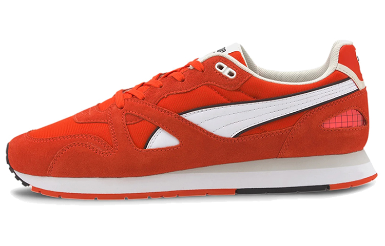 PUMA Mirage Casual Shoes Women's Low Top Orange/White