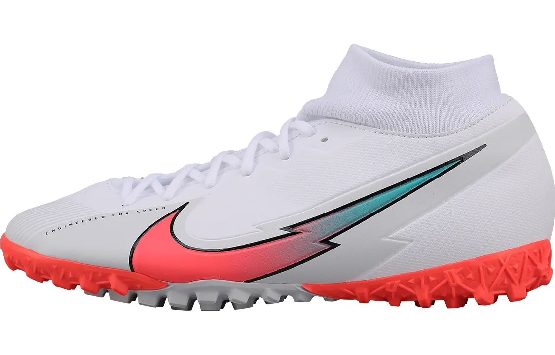 Nike Mercurial Superfly 7 Academy Tf White Crimson Jade