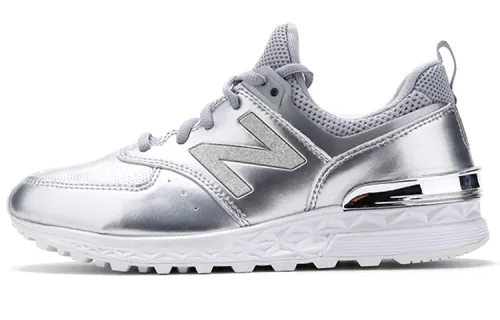 New Balance 574S Shoes Silver Women's