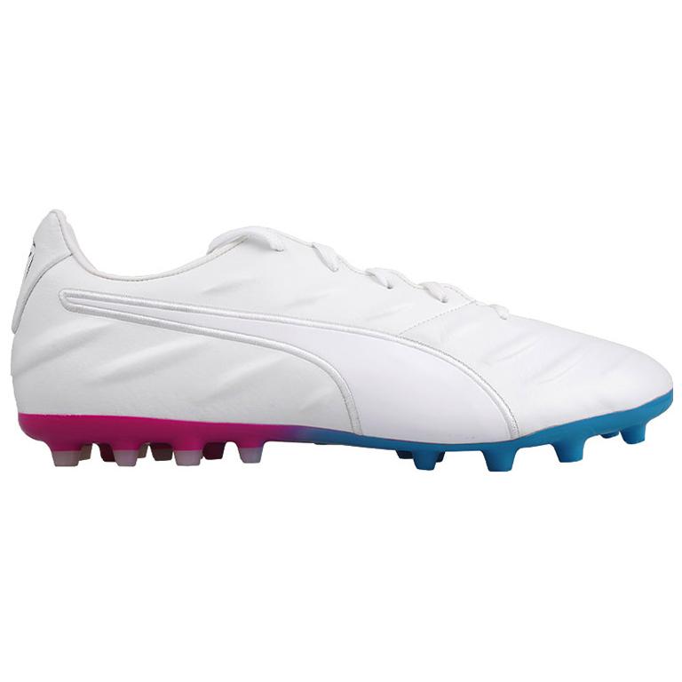Мужские бутсы PUMA King Pro 21 MG (белые) — Белый — фото 7