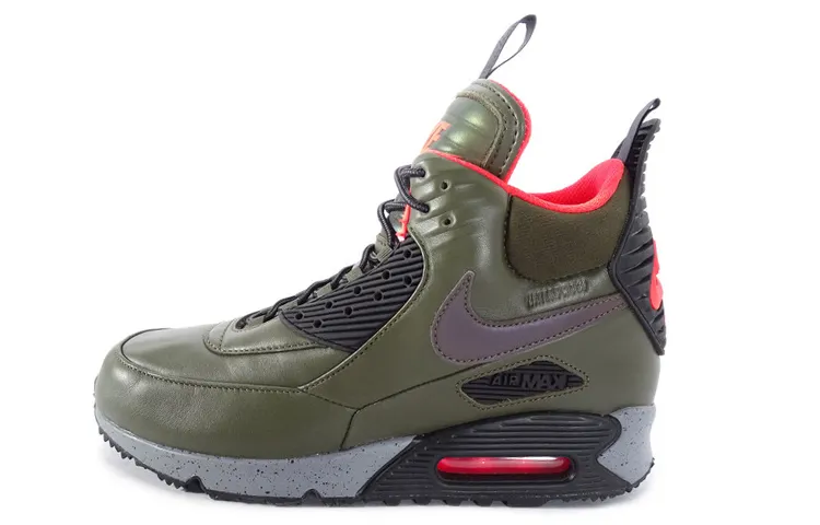 Nike Air Max 90 Sneakerboot High top Casual Shoes Men's Jasper