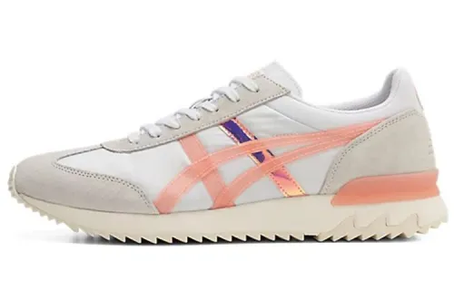 Onitsuka Tiger California 78 EX Abrasion Resistant Low top Casual Shoes Unisex White Orange