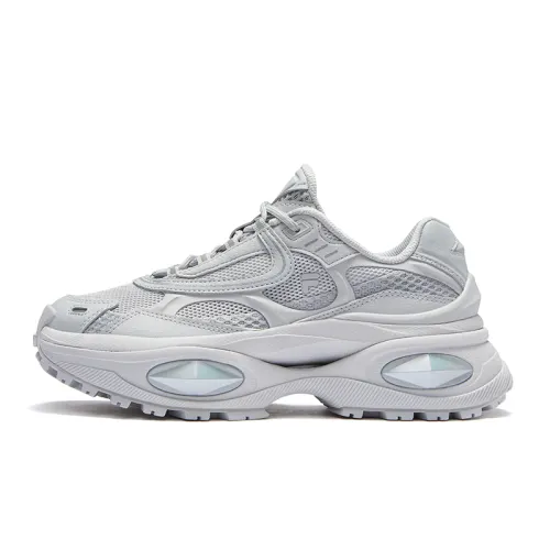 FILA FUSION BIANCO III Abrasion Resistant Moisture Wicking Low top Casual Shoes Women's Lotus Gray