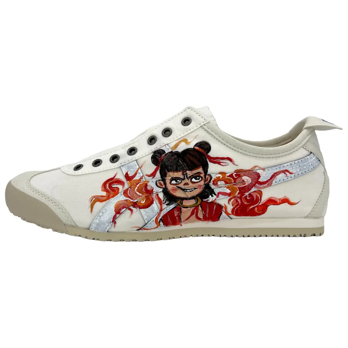 Onitsuka Tiger MEXICO 66 Chinese Style Hand Drawn, Ne Zha Conquers The Sea