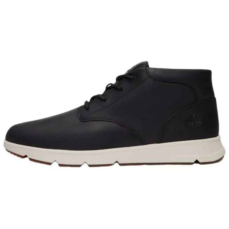 Timberland Comfortable Slip Resistant Abrasion Resistant Mid top Casual Shoes Men's Black