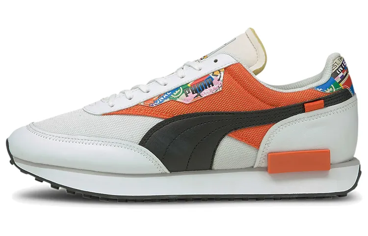PUMA Future Rider Intl Game Mesh, Synthetic Leather Retro Sports Cushioning Abrasion Resistant Breathable