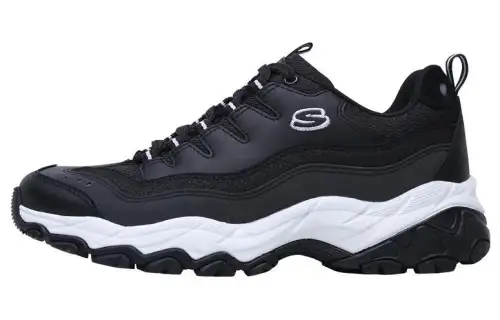 Skechers Encore Leather Low top Sports Casual Shoes Women's Black