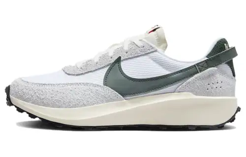 Nike Waffle Debut Vintage White Coconut Milk Orange Vintage Green Women's
