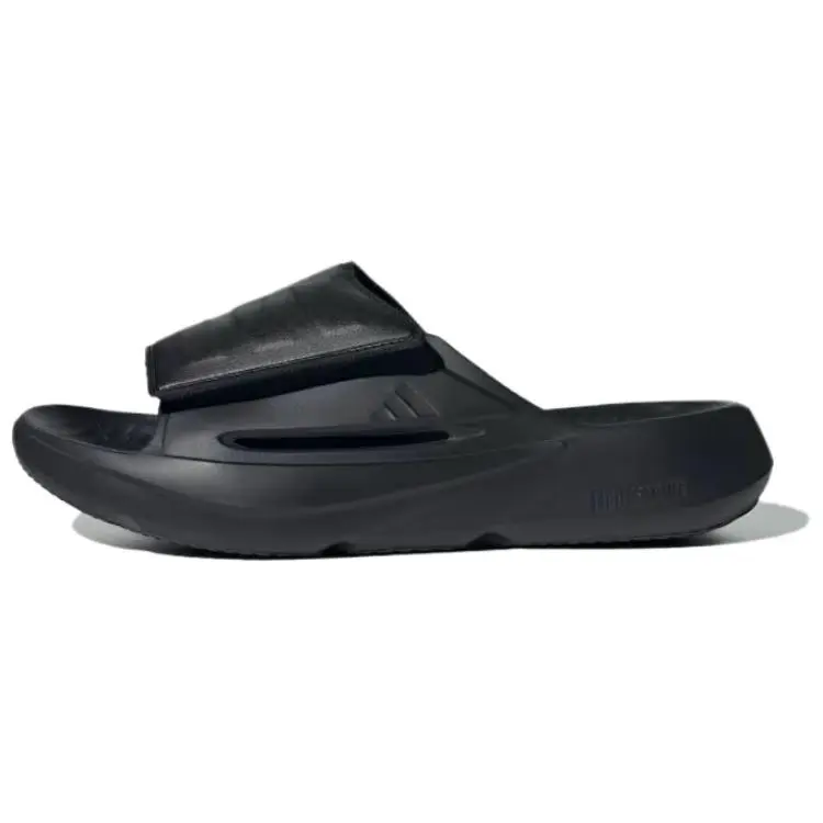 Adidas LIGHTBLAZE Abrasion Resistant Cushioning Slide Slippers Unisex Black