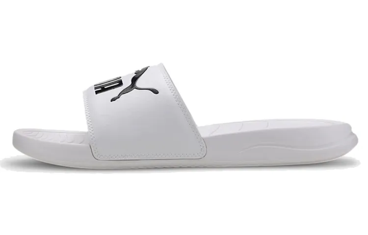 PUMA Popcat 20 Classic And Versatile Slide Slippers Unisex White