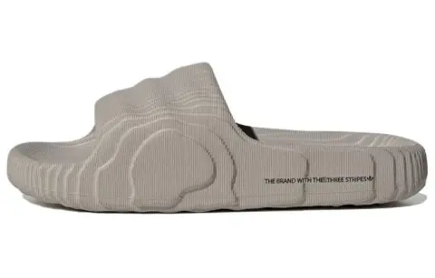 Adidas Originals ADILETTE 22 Slide Slippers Men's Dark Gray