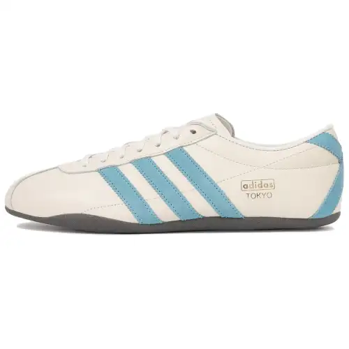 Adidas Originals Tokyo Abrasion Resistant Abrasion Resistant Low top Casual Shoes Women's White Blue