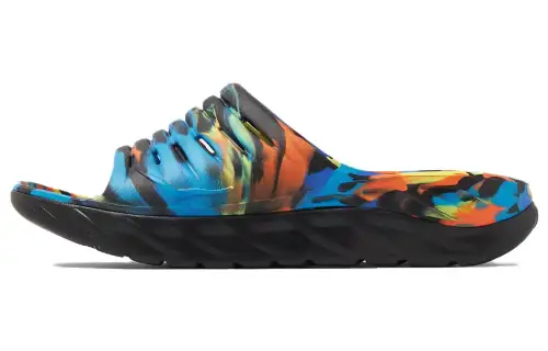 HOKA ONE ONE Slide Slippers Men's Black Blue Red