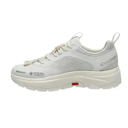 Discovery Expedition Comfortable Slip Resistant Slip Resistant Low top Casual Shoes Unisex White Gray