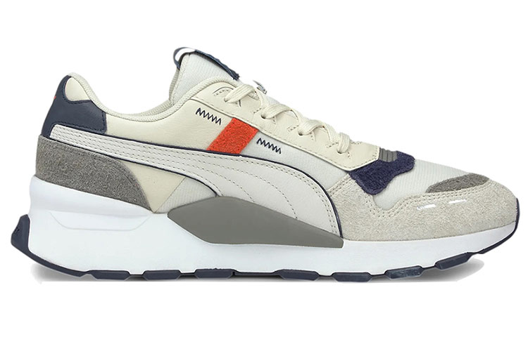 Кроссовки PUMA RS 2.0 Base Sd (хаки, синий, серый, красный, белый) — Хаки / синий / серый / красный / белый — фото 2