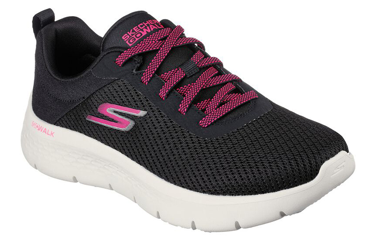 Skechers Go Walk Flex ‘Alani Black Hot Pink’ Women’s
