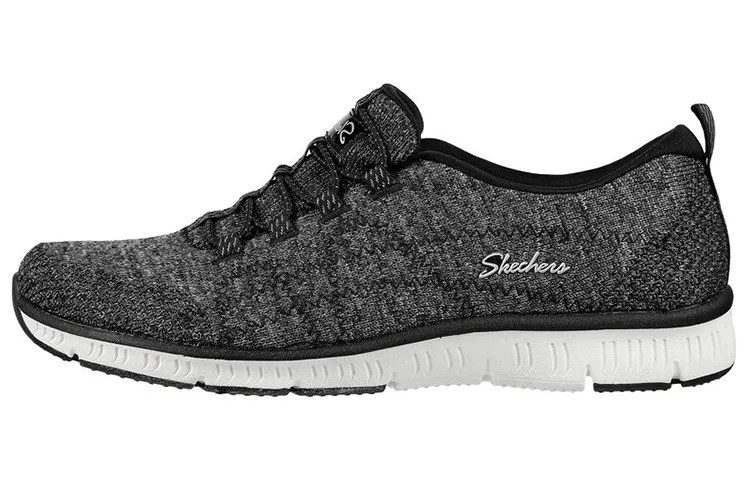Skechers Be Cool Mood Boost Lace Up Low top Casual Shoes Women's Black