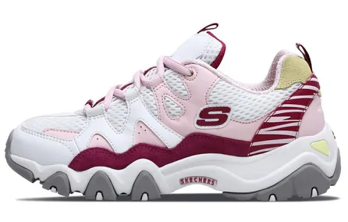 Skechers X One Piece D'Lites 2.0 'White Pink Red'