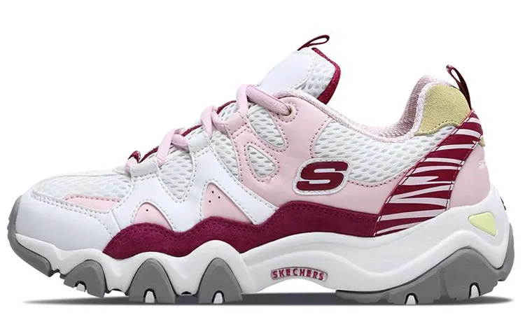 Skechers X One Piece D'Lites 2.0 'White Pink Red'
