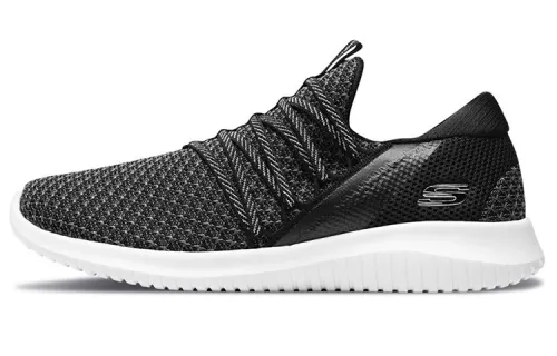 Skechers Ultra Flex 'Black White' Women's
