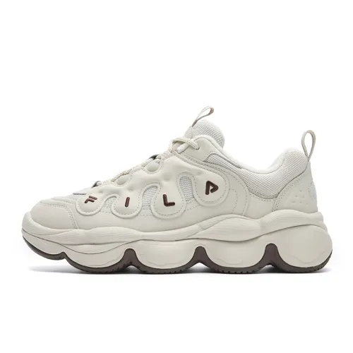 FILA PEASE WE Fleece Lined Bean Shoes, Fashion Individual Trendy Classic Vintage Versatile Comfortable Sports