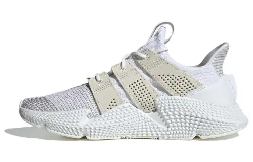 Adidas Originals PROPHERE Textile, Leather Low top Casual Shoes Unisex White