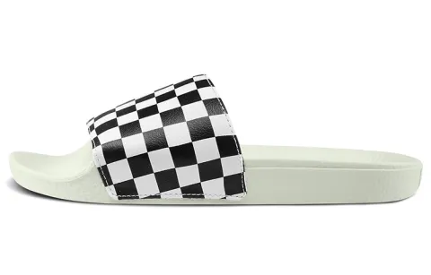 Slide-On Wmns Vans 'Checkerboard - White Black' Women's