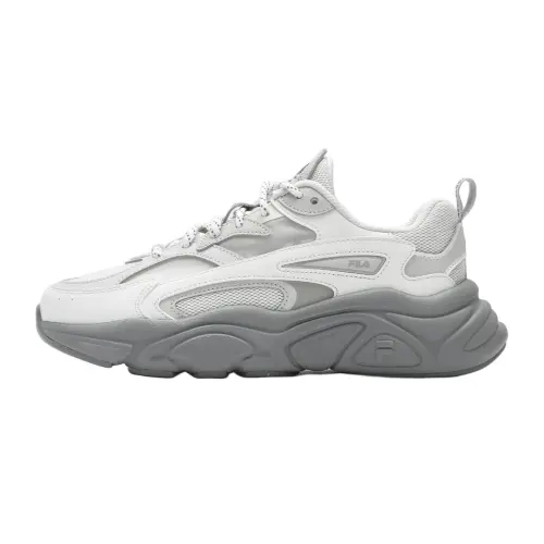 FILA Mars 1 Cushioning Low top Casual Shoes Women's White Gray