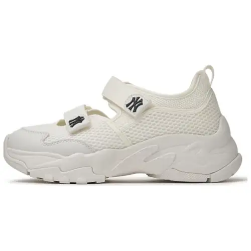 MLB Sandal Chunky Mask Abrasion Resistant Low top Casual Shoes Women's White
