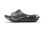 Saucony Slip Resistant Abrasion Resistant Slide Slippers Unisex Dark Gray Beige