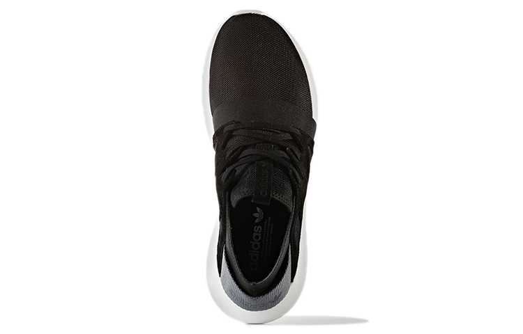 Женские кроссовки adidas originals Tubular (черно-белые) — Чёрный / белый — фото 5