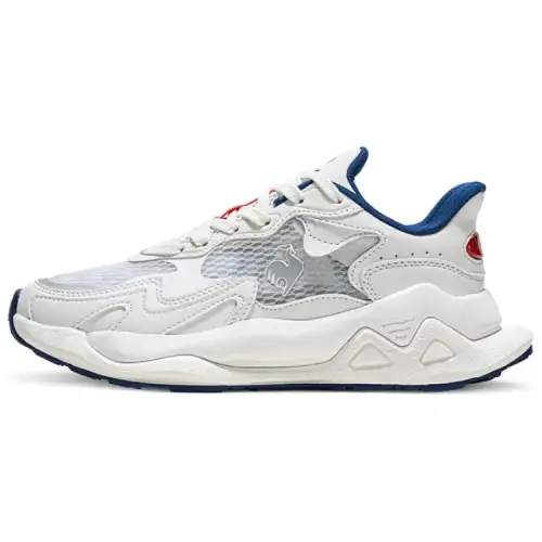 Le Coq Sportif Cushioning Breathable Cushioning Breathable Casual Shoes Women's White Blue Red