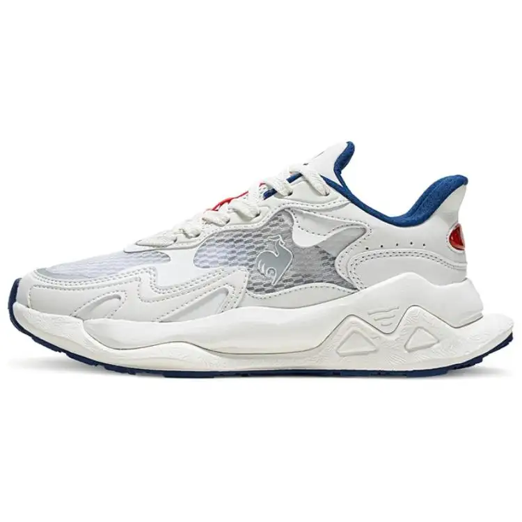 Le Coq Sportif Cushioning Breathable Cushioning Breathable Casual Shoes Women's White Blue Red