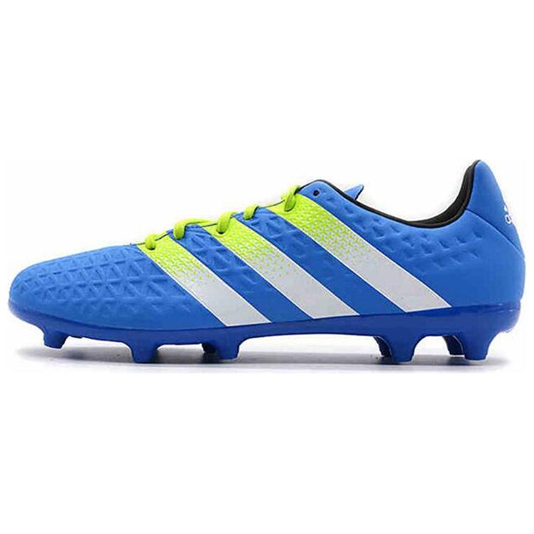 Adidas Ace FG Firm Ground Slip Resistant Abrasion Resistant Slip Resistant Abrasion Resistant Soccer Shoes Men’s Blue