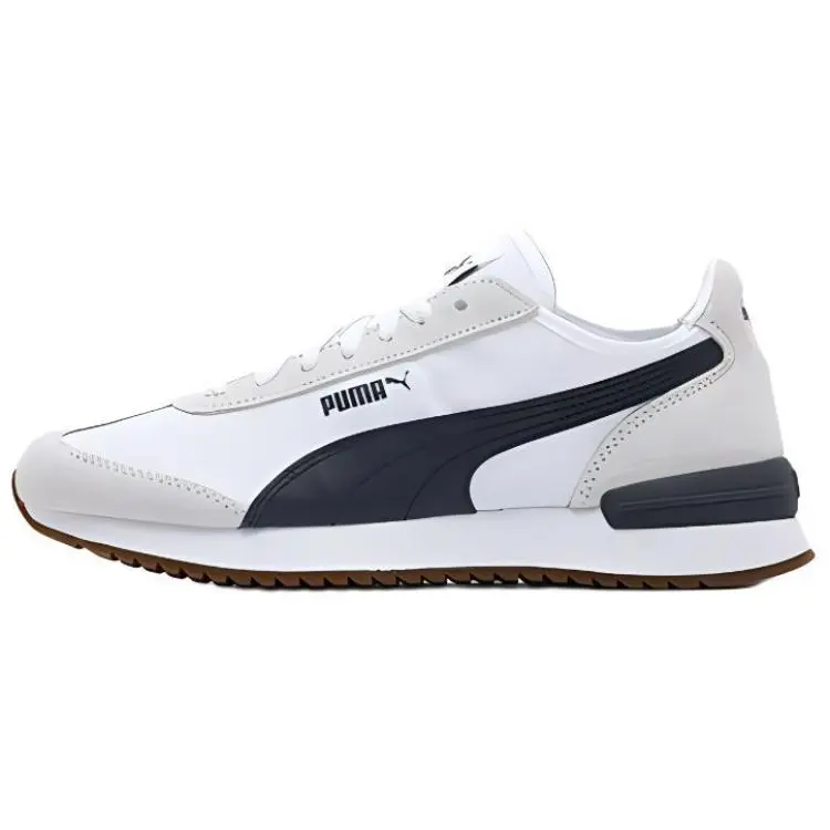 PUMA R78 Breathable Low top Casual Shoes Unisex Gray White Black