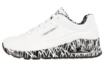 Skechers Uno Low top Casual Shoes Women's White Black
