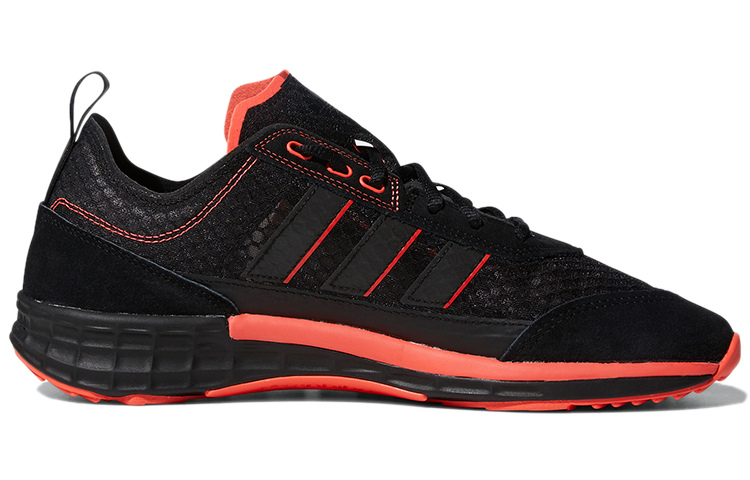 Кроссовки adidas originals SL 7200 (черно-розовые) — фото 2