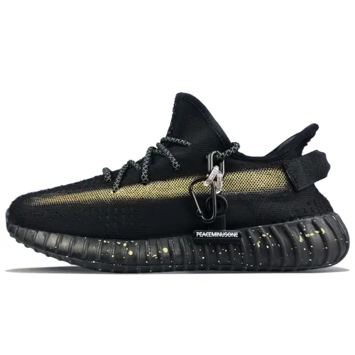 Adidas Originals Yeezy Boost 350 V2 Low top Casual Shoes Unisex Black