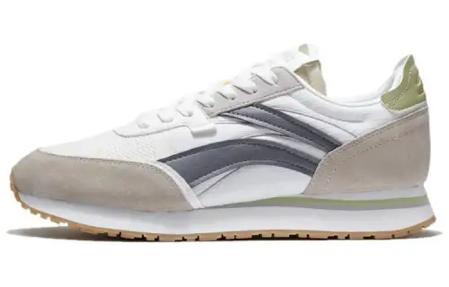 Li Ning Textile, Synthetic Leather Cushioning Slip Resistant Abrasion Resistant Low top Casual Athletic Shoes Men's