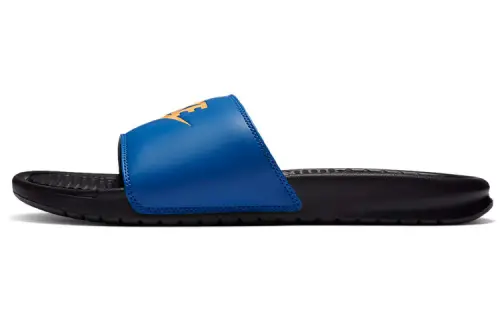 Nike Benassi Jdi Stylish Sports Slippers Blue Black