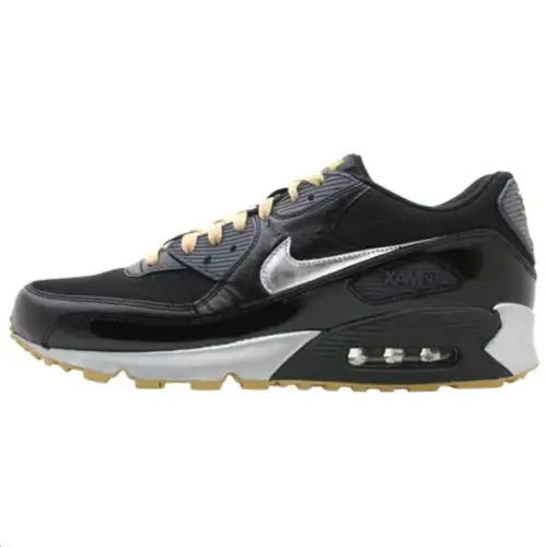 Nike Air Max 90 Black Silver Gold