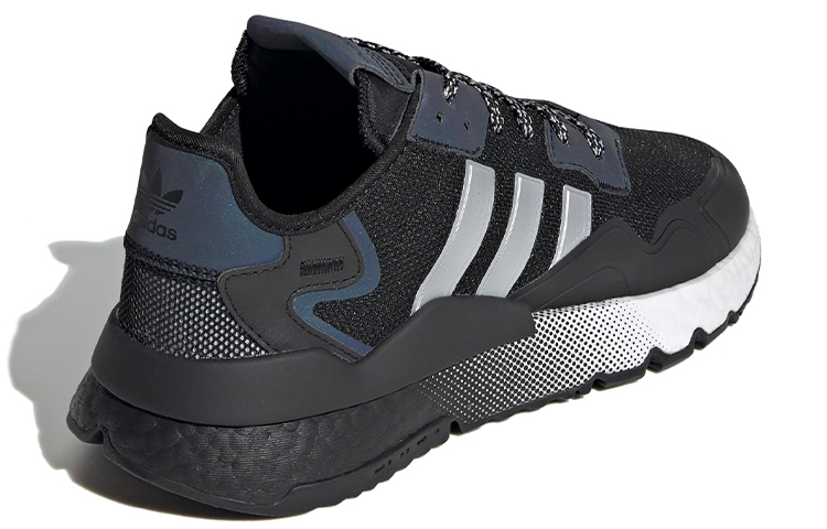 Мужские кроссовки adidas Originals Nite Jogger (черно-сине-белые) — фото 4